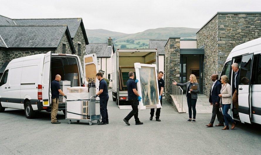 Getting People, Plinths and Paintings to a Welsh Art Event: A Transport Plan for Organisers